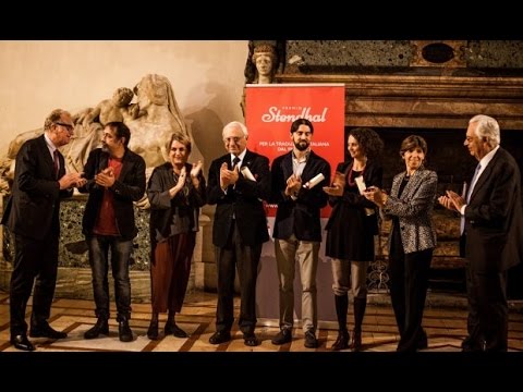 Consegna del PREMIO STENDHAL della traduzione italiana dal francese