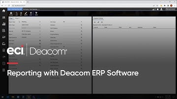 Reporting with Deacom ERP Software