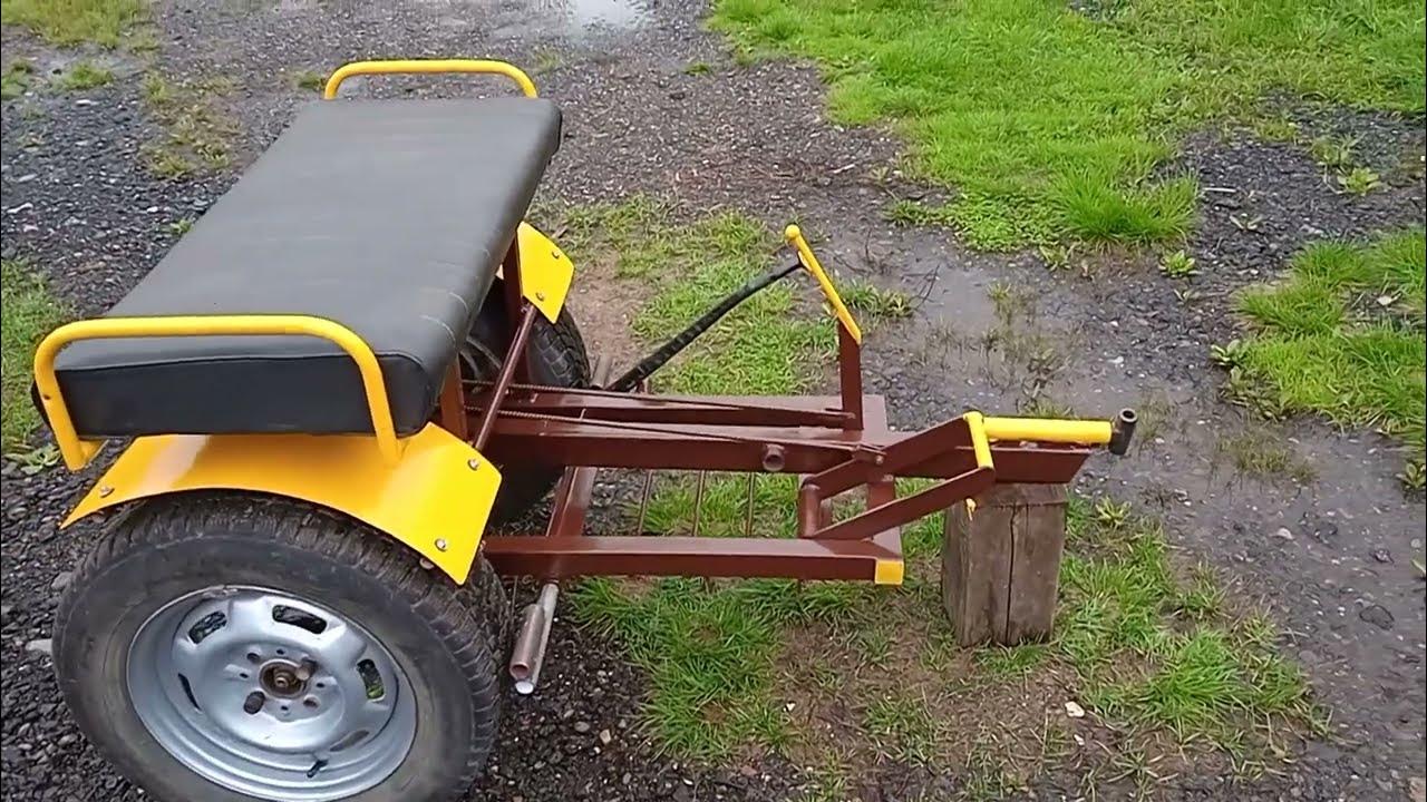 Самодельный адаптер к мотоблоку. - YouTube