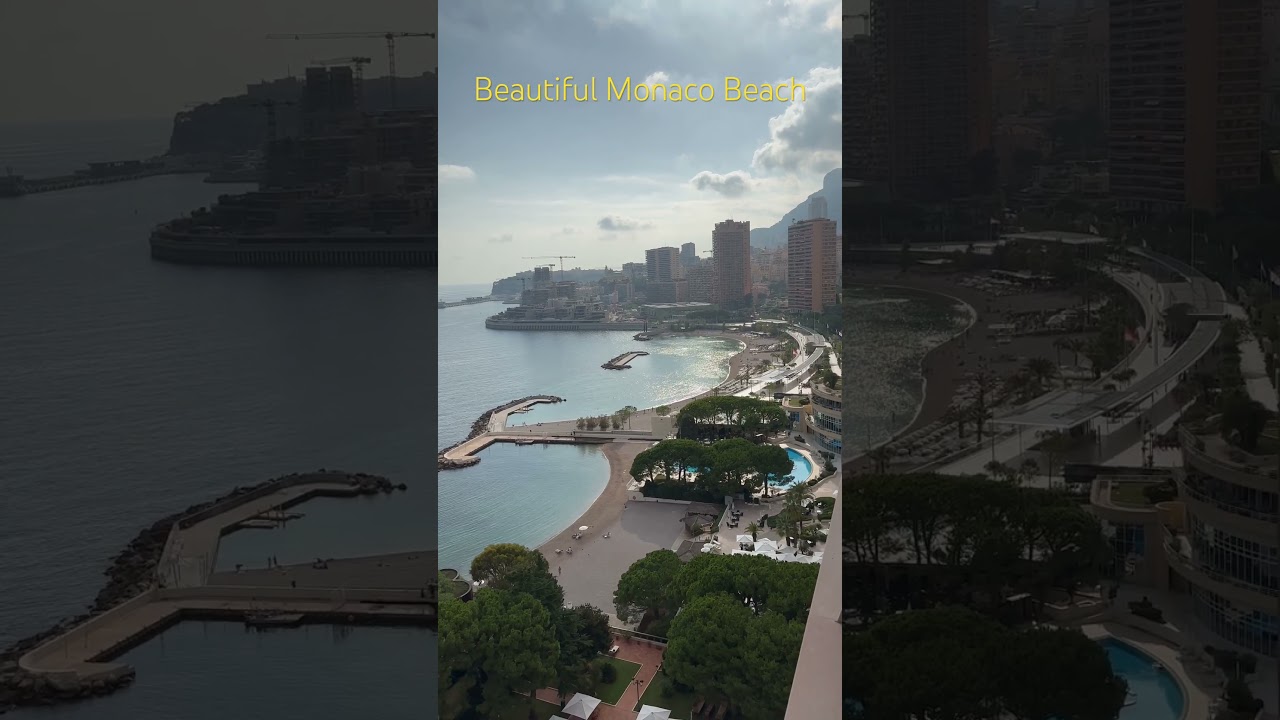 Beautiful Monaco Beach 