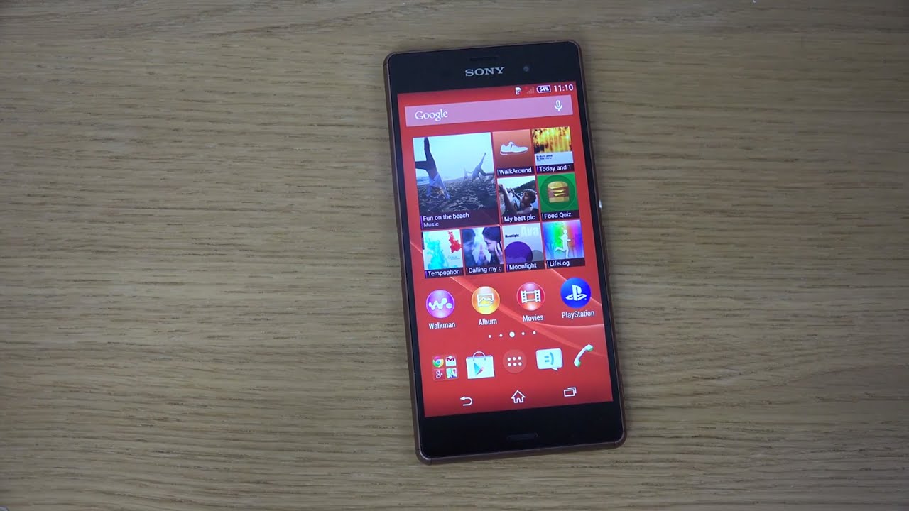 Sony Xperia Z3 - First Look (4K) 