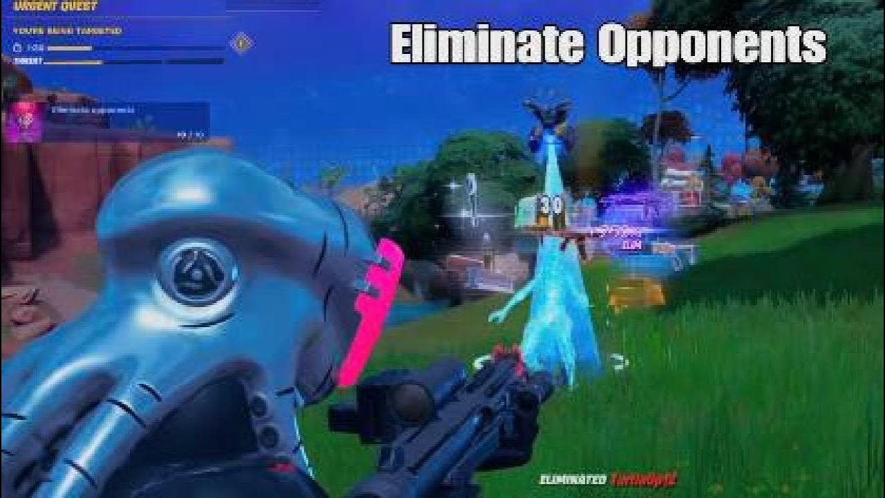 Eliminate Opponents - Fortnite The Herald Quests - Chapter 3 Season 4 - Challenge Guide