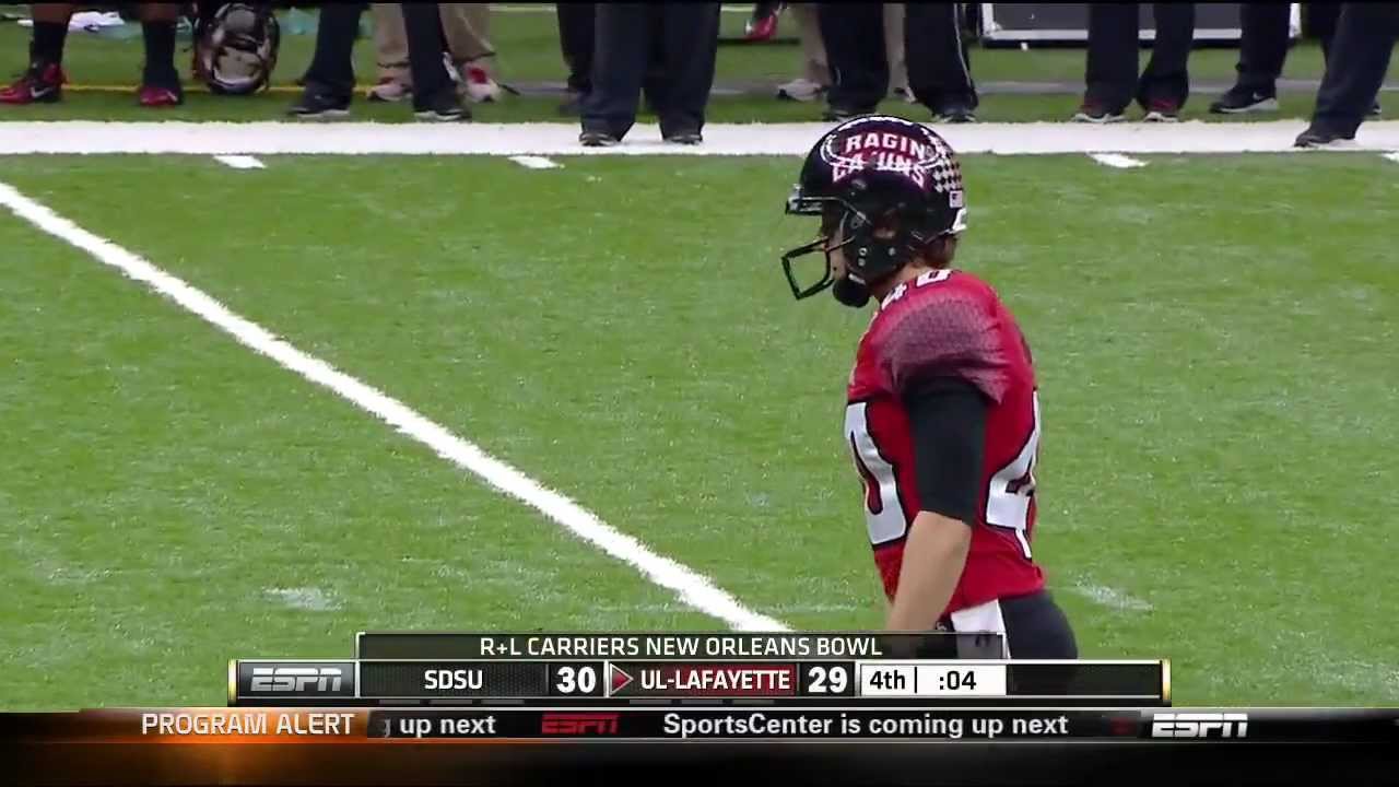 2011 New Orleans Bowl Game Winning Kick w/Radio Call YouTube