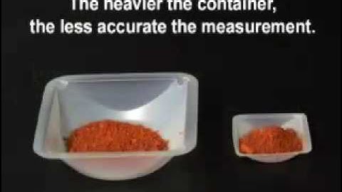 Using a Balance | MIT Digital Lab Techniques Manual