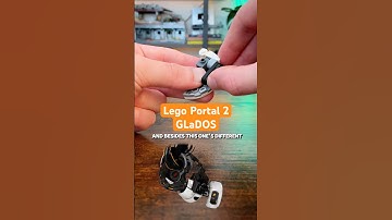 Attempting A PERFECT Lego Portal 2 GLaDOS #lego #portal #portal2