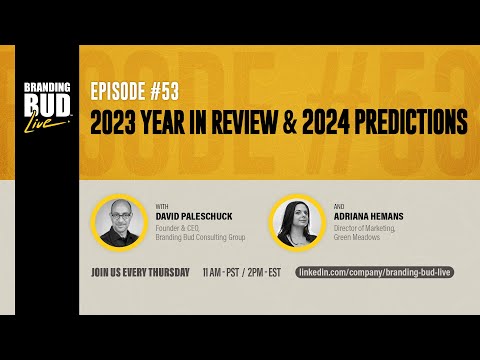 2023 Year in Review and 2024 Predictions - Branding Bud Live Episode 53