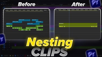How to Nest Audio & Video Clips in Adobe Premiere Pro (Step by Step Tutorial)
