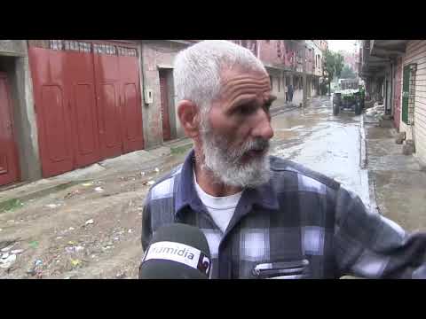 تيزي وزو أمطار غزيرة تحدث فيضانات في بلدية تادمايت Mp4 