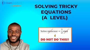 Solving equations with equal terms on both sides (Common error) | ExamSolutions