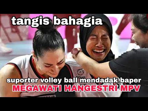 suasana haru !!! MEGAWATI HANGESTRI mvp: VOLLEY BALL | RED SPARKS Vs PINK SPIDER