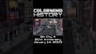 Sim City 4 20th Anniversary | Colorwind History