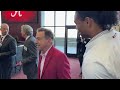 Nick and Terry Saban attend Kalen DeBoer's first press conference at Alabama image