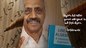 Linear Algebra : A Geometric Approach | S Kumaresan | Experience with this book : D Sukumar