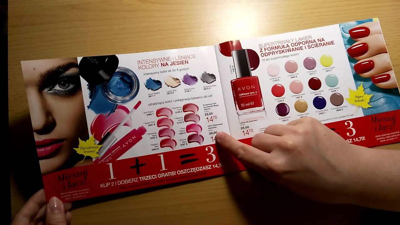 AVON Dodatek do katalogu 14/2016 - YouTube