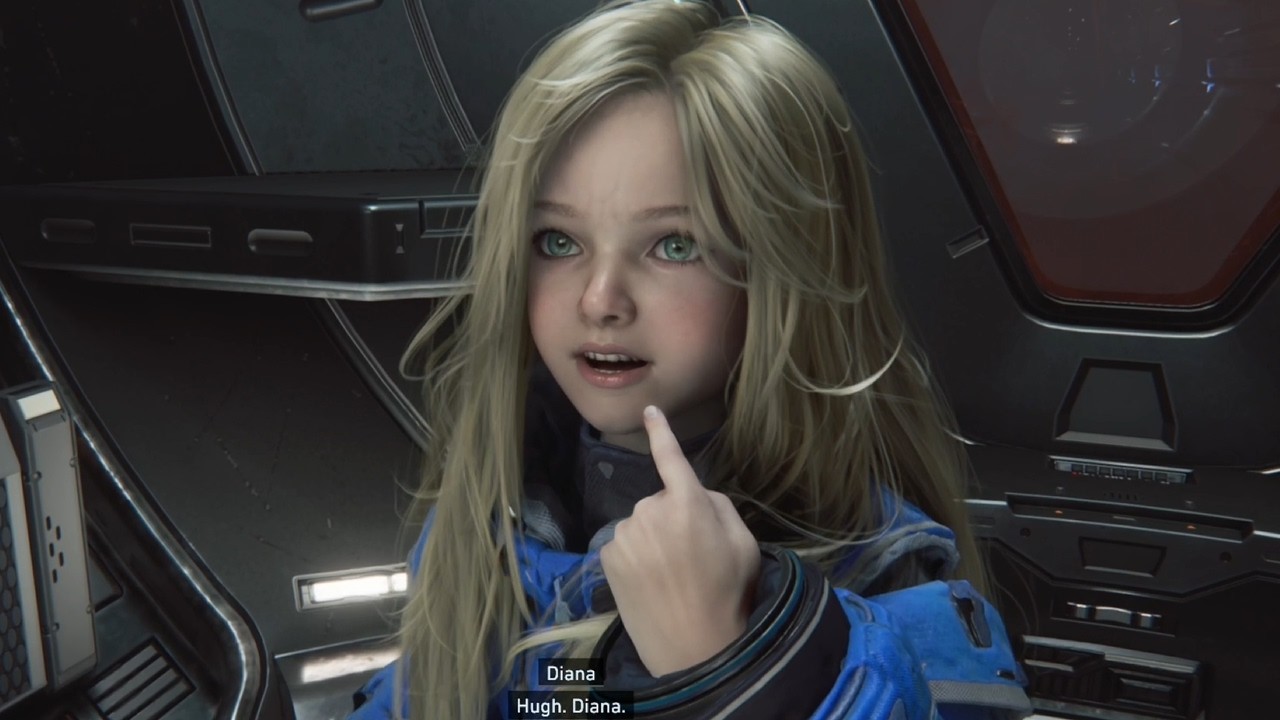 How Diana Got Her Name in PRAGMATA Cutscene - YouTube