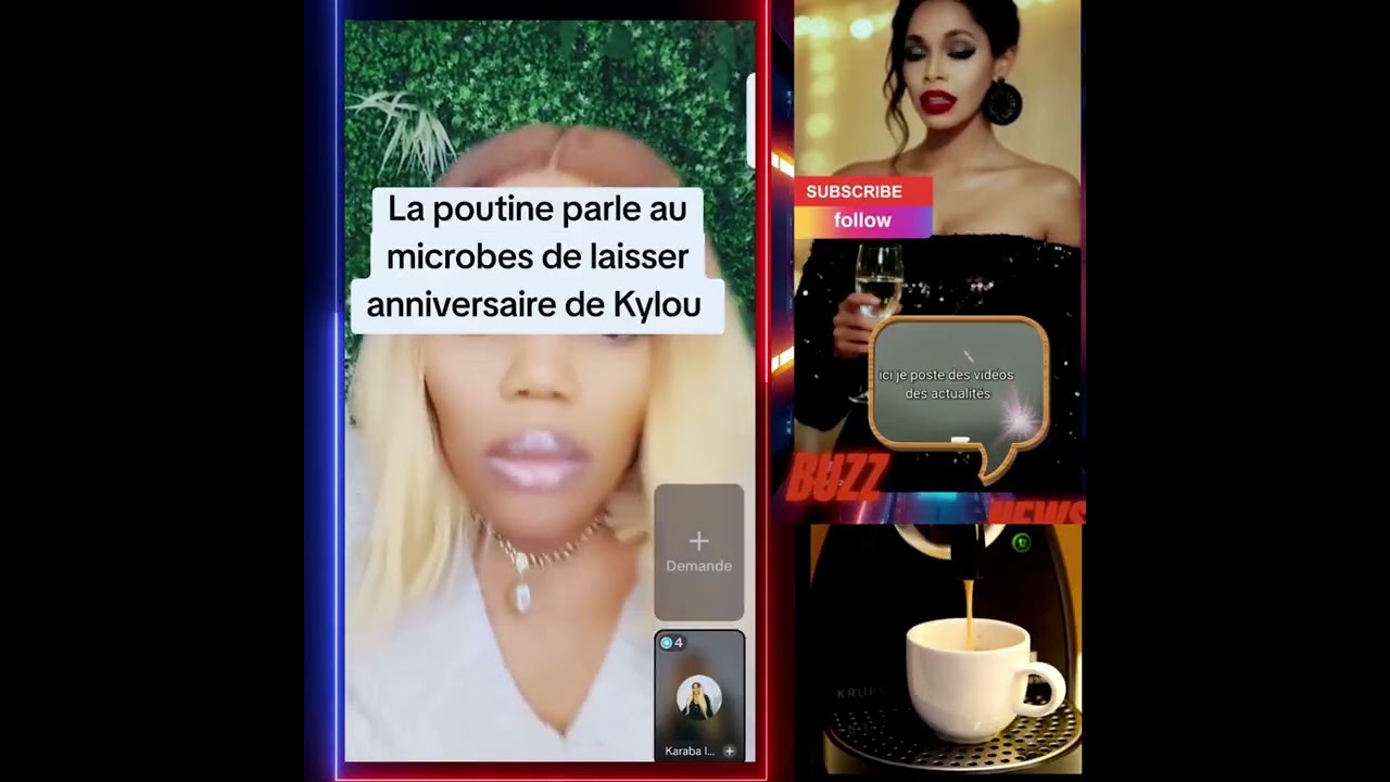 gbairai news  anniversaire du fils de Aya Robert   message aux détracteurs qui critiquent ....