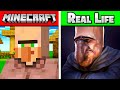 Minecraft But In Real LIFE! (Mobs, Blocks, Items)