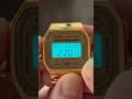 Gold Vintage Casio 💛  Casio A168WG-9EF Beauty Shots #90s #amazon #wristwatch