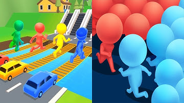 Shape shifting VS Count Masters - All Level Gameplay Android iOS Ep1