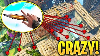 Valorant: Craziest 1000 IQ KNIFE Moments EVER! - Sneaky Kills & OP Outplays - Valorant Montage