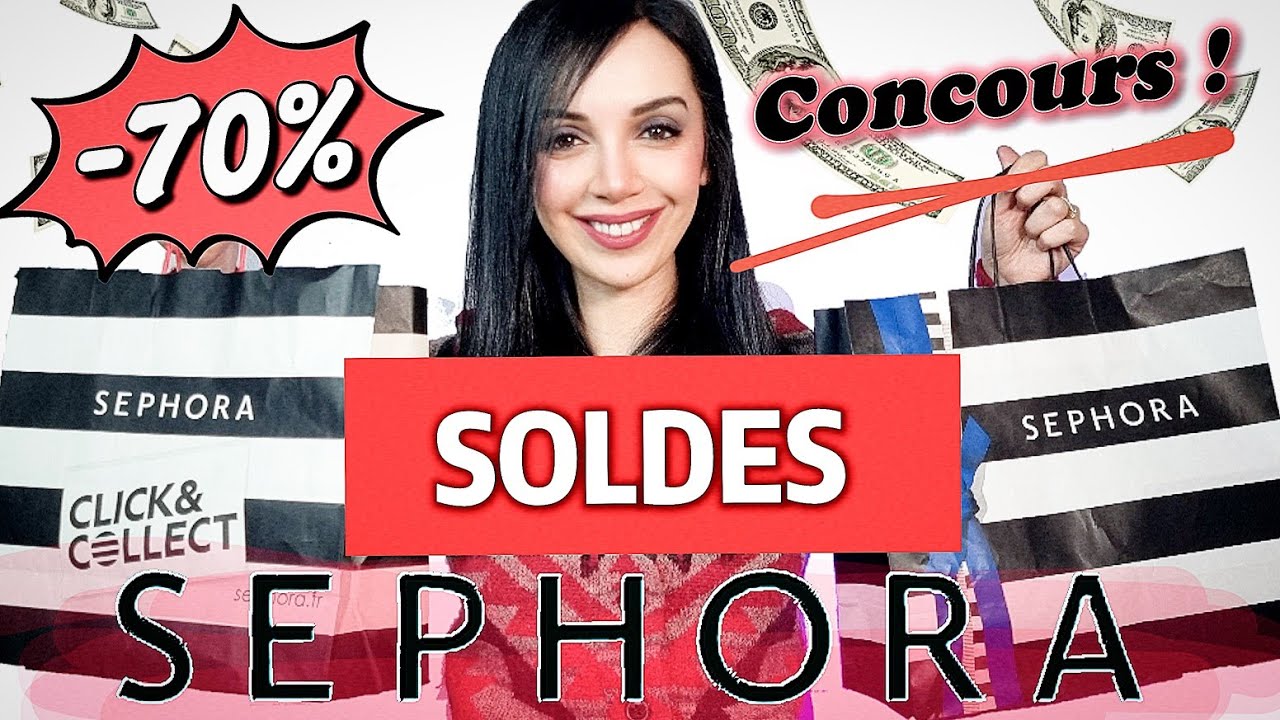 LES SOLDES CHEZ SEPHORA 2023 : Des pépites à -70% et un concours !