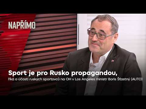 Šťastný: Sport by měl být apolitický. Pro Rusko je ale propagandou | Napřímo