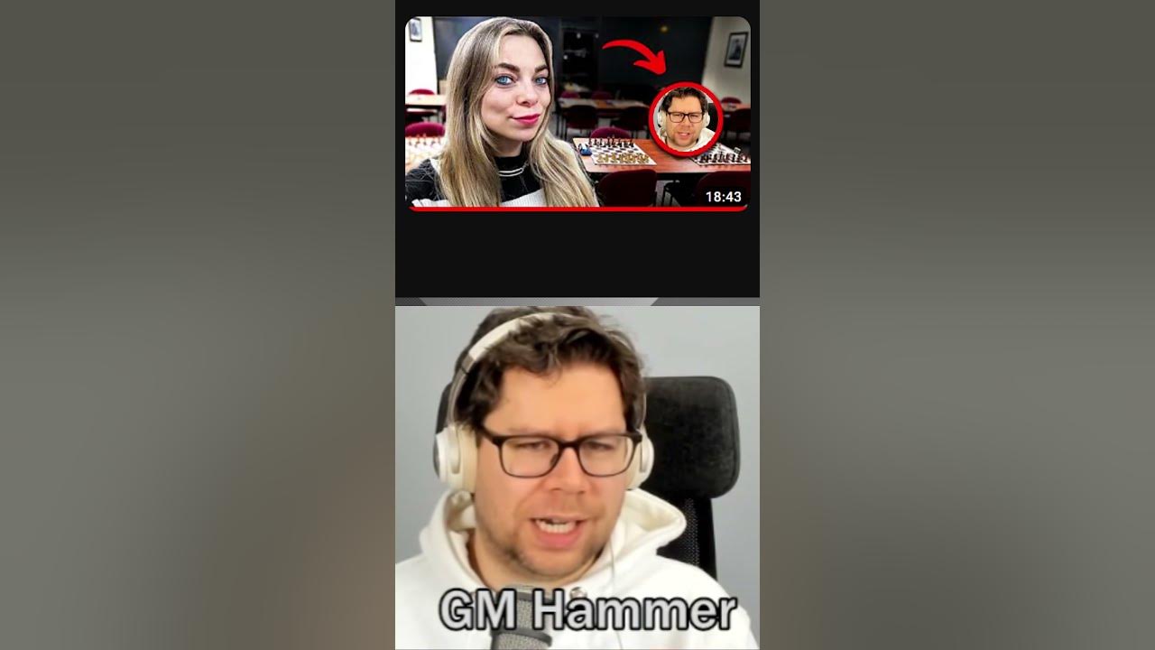 Headphone Alert!] WGM Dina Belenkaya hilariously hangs a mate in one after  being told by GothamChess that she's a great defender : r/chess