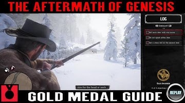 Red dead Redemption 2 The Aftermath of Genesis Gold Medal - Gold Rush Trophy / Achievement (REPLAY)