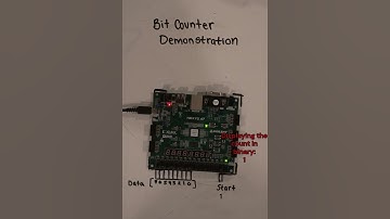 FPGA Bit Counter Demonstration