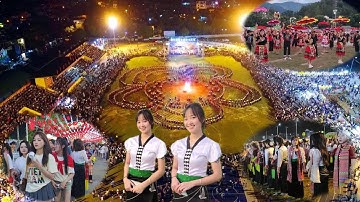 Lễ hội Tết độc lập than Uyên Lai Châu điệu múa xòe dân tộc Tây Bắc 2025