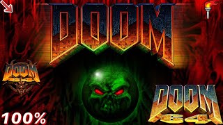 DOOM 64 100% Achievement Gameplay 🔥👹🏆