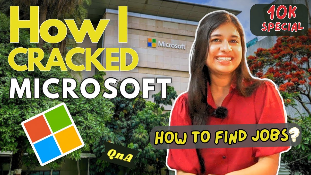 How I Cracked Microsoft | Where to Apply for Jobs | Resume shortlisting ...