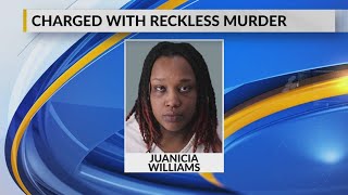 Woman charged with reckless murder
