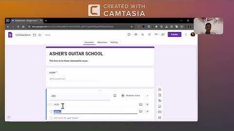 Creating Google Form