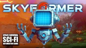 Dieses Low Poly Sci Fi Survival Automation Game terraformiert Planeten! | SKYFORMER