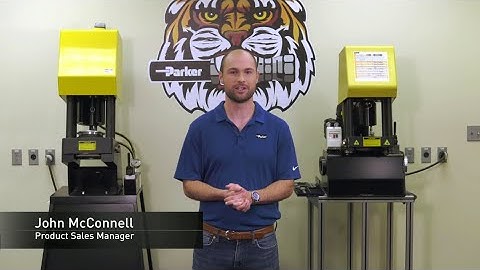 How To Use a Parker Parkrimp Hose Crimping Machine System