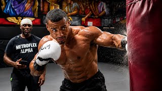Larry Wheels BRUTAL Boxing Training With AJ McKee!