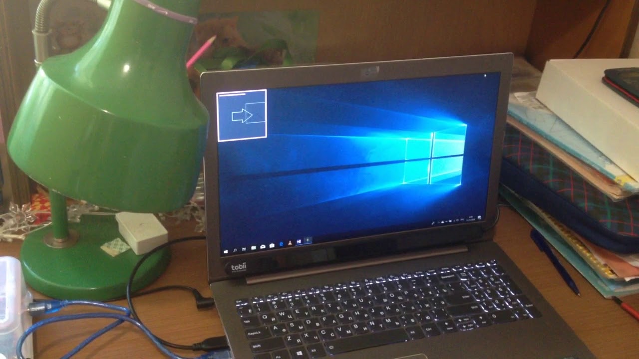 управление электроприборами при помощи взгляда - YouTube