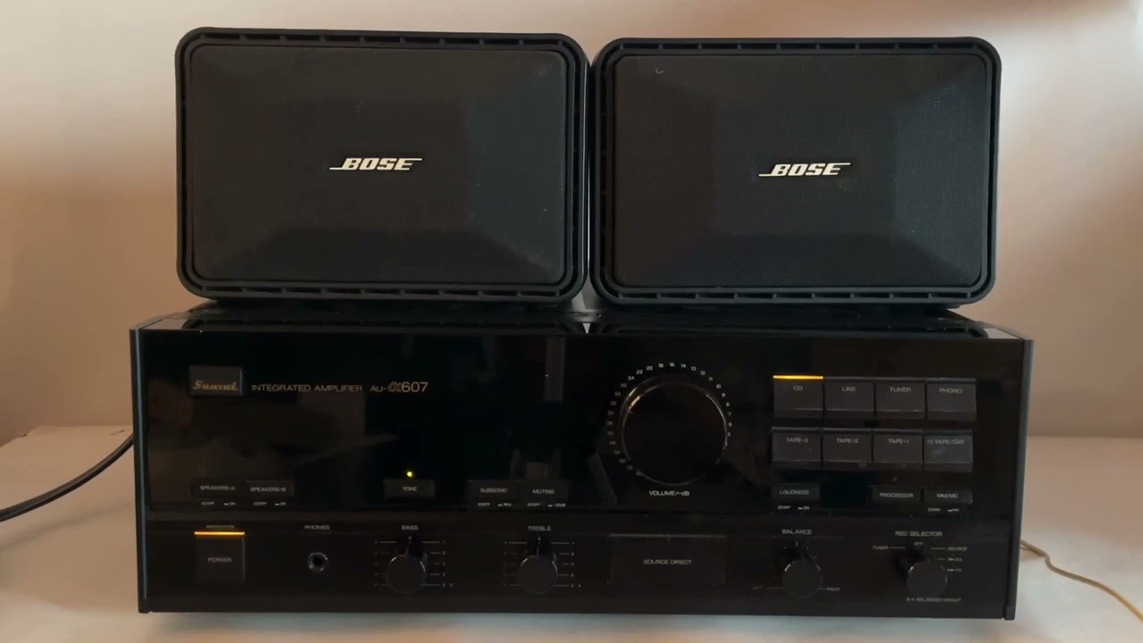 SANSUI au α607 動作確認 - YouTube