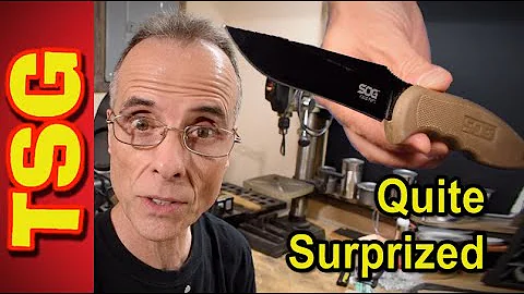 Vintage SOG field pup 1 knife review