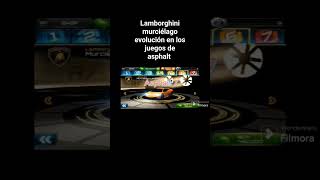 Evolución del Lamborghini murciélago en la juegos de asphalt,#asphalt,#evolution