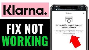 How To Fix Klarna Not Working 2025 (SOLVED!!!)