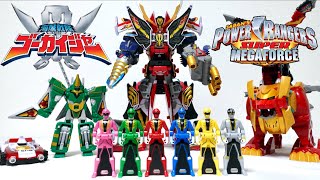 【Just All Combine】DX Power Rangers Super Megaforce Legendary Zord / Gokaiger Kanzen Gokai-Oh wotafa
