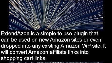 ExtendAzon 2.0 – Amazon Store Extender WordPress Plugin - Extend Azon 2.0