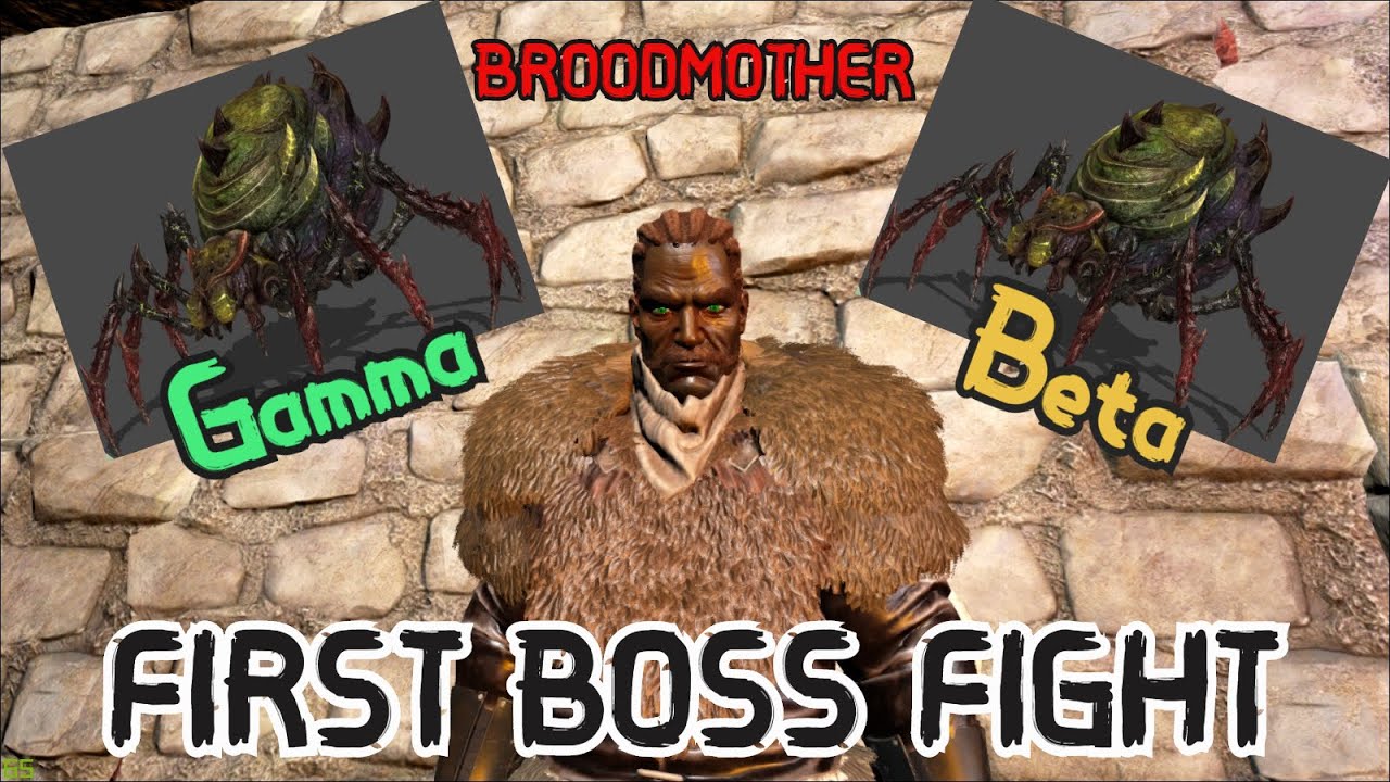 OUR FIRST BOSS FIGHT IN ARK - YouTube