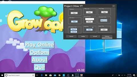 Growtopia Trainer 3.032 - 40 Hacks NO BAN (1-HIT, FLY, GHOST MODE)