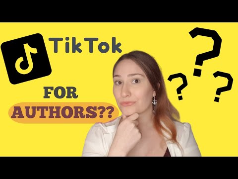 TikTok MARKETING FOR AUTHORS (Does TikTok work for marketing your author brand and selling books?)