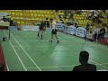 All africa senior badminton championship ahmed salah vs robert summer