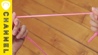 ひもをハサミ無しで切る裏ワザ │ How to Cut Rope without Scissors