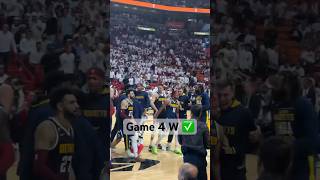 The Best Moments From The Nuggets Game 4 W! #NBAFinals 😤| #Shorts
